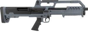 HATSAN Escort BullTac 12 Ga Pump Shotgun – 5+1 18″ GREY